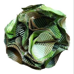 Fabric flower pin